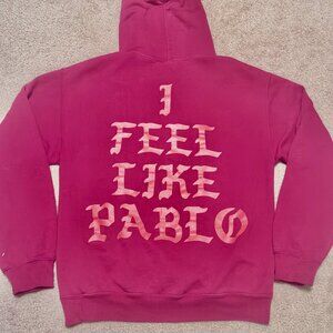 Kanye Yeezy Pablo-Sweatshirt-Red-M